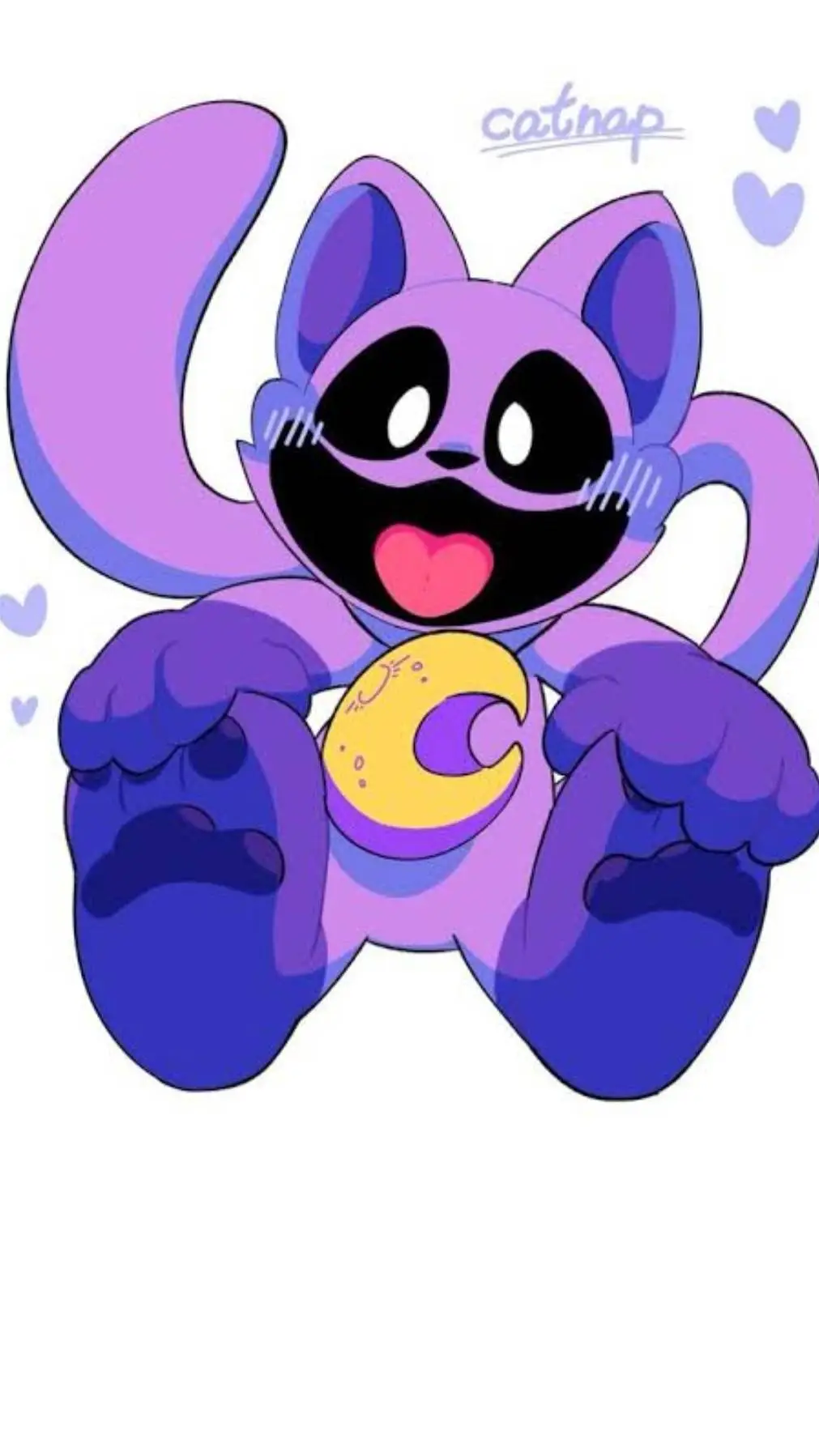 ai character: catnap background