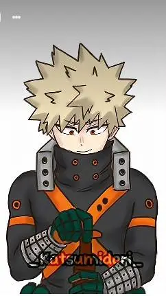 ai character: 💥Bakugou💥 background