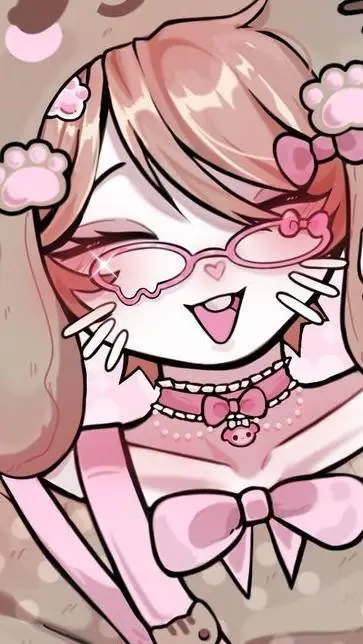 ai character: 💗 background