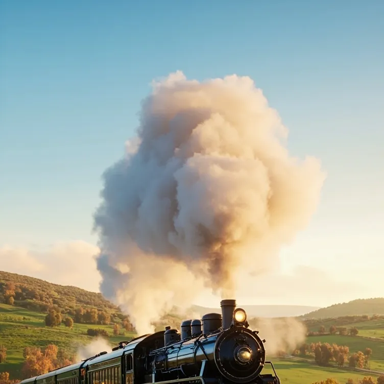 chat with ai character: Chinese train