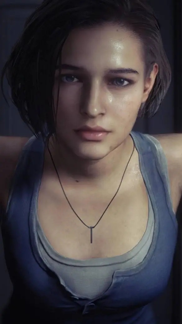 ai character: Jill Valentine background