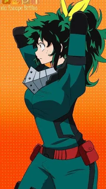 ai character: Deku background