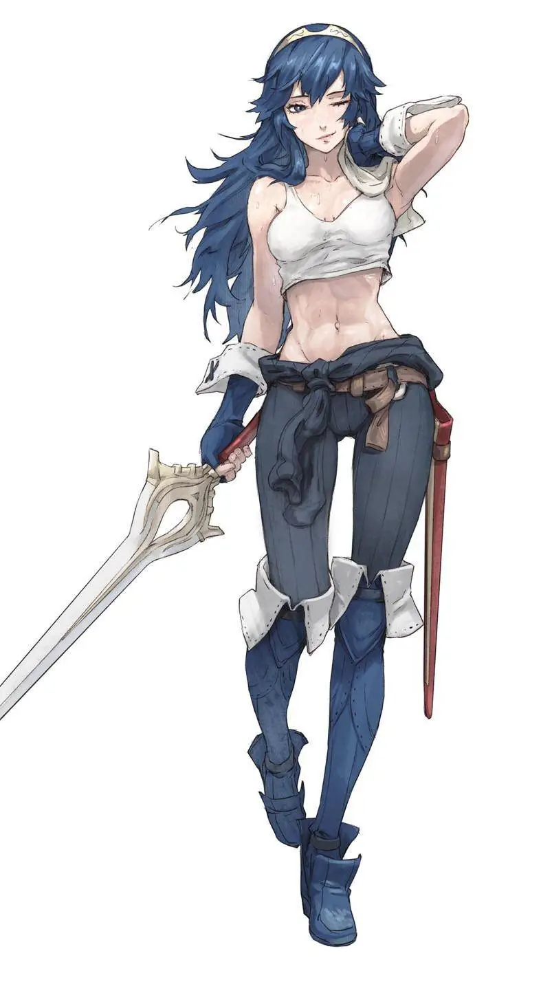 ai character: Lucina background