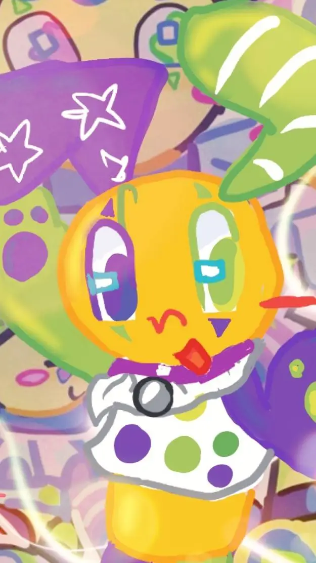 ai character: Dw sprout fangirl background