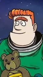 ai character: baby bronco  background