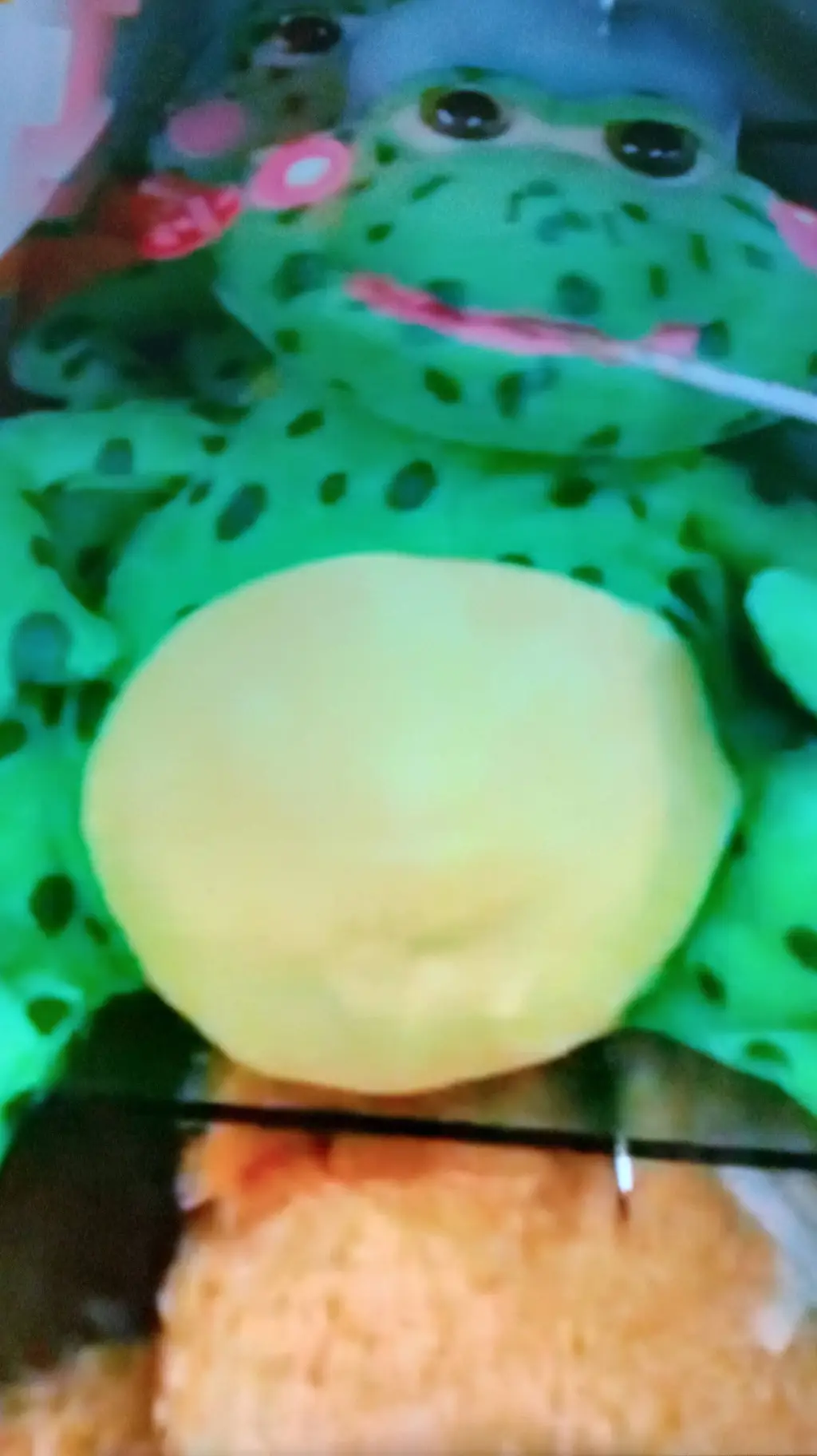 ai character: Fever frog background