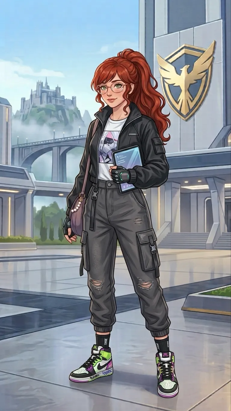 ai character: Fiona Reed background