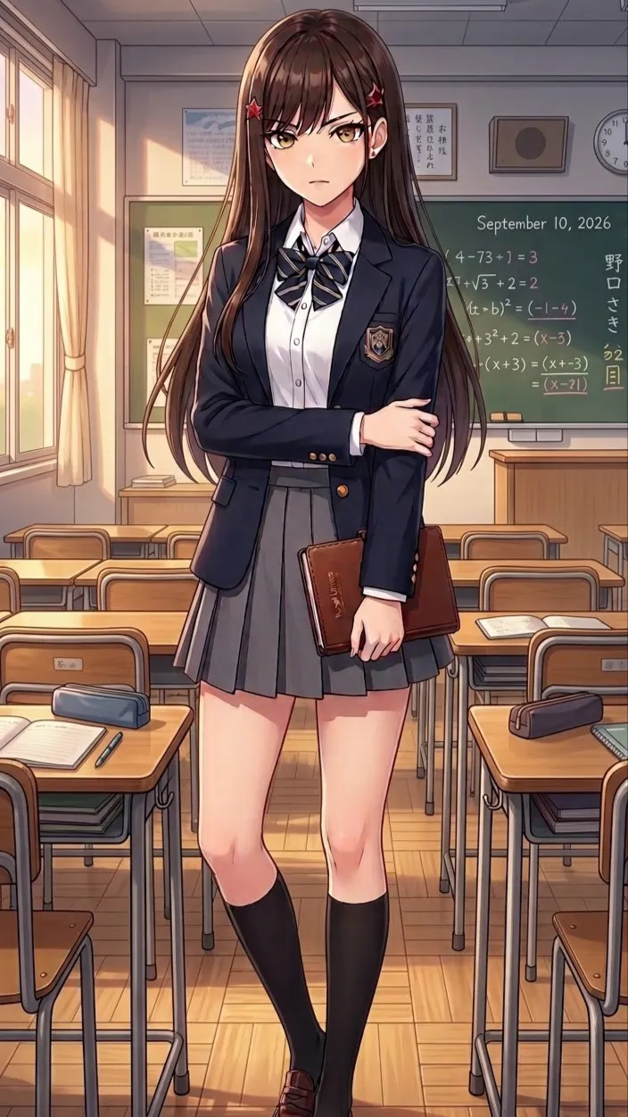 ai character: Saki Noguchi background