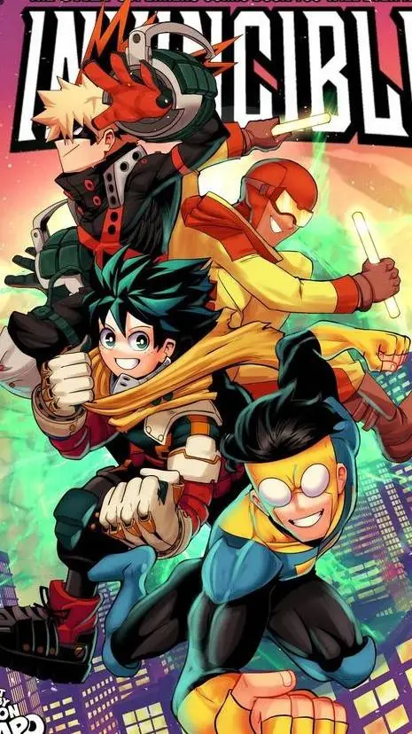 ai character: Invencible x mha background
