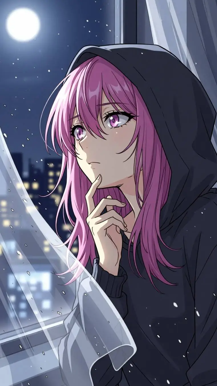 ai character: Luna background