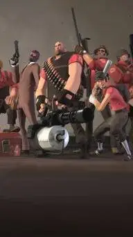 ai character: TF2 squad  background