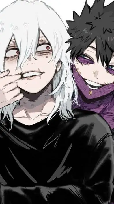ai character: Shigaraki X Dabi background