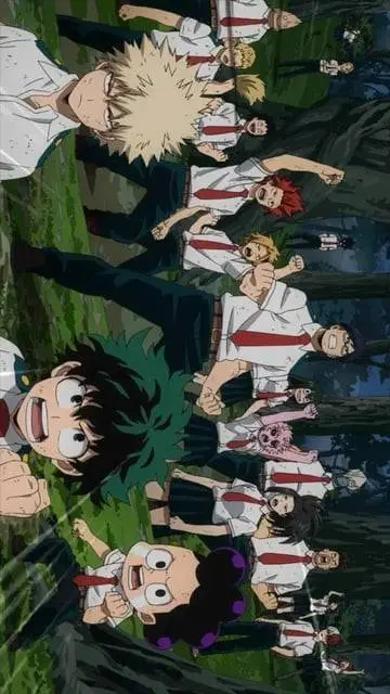 ai character: MHA PORTAL  background