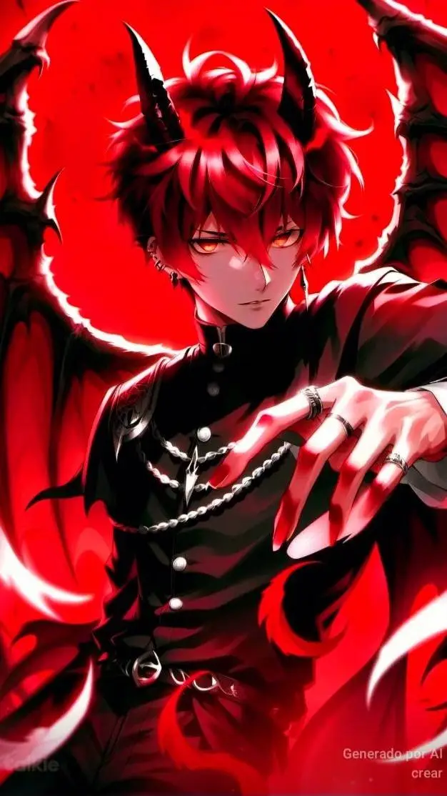 ai character: Max el demonio  background