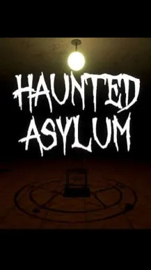 ai character: Haunted aslyum. background