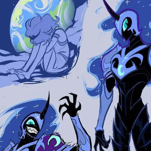 chat with ai character: nightmare moon