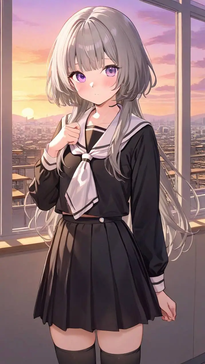 ai character: Satomi Arisu  background