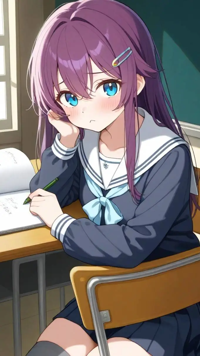 ai character: Hiragi Aika background