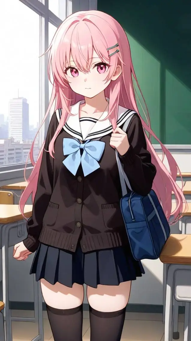 ai character: Kobayashi Suzu background