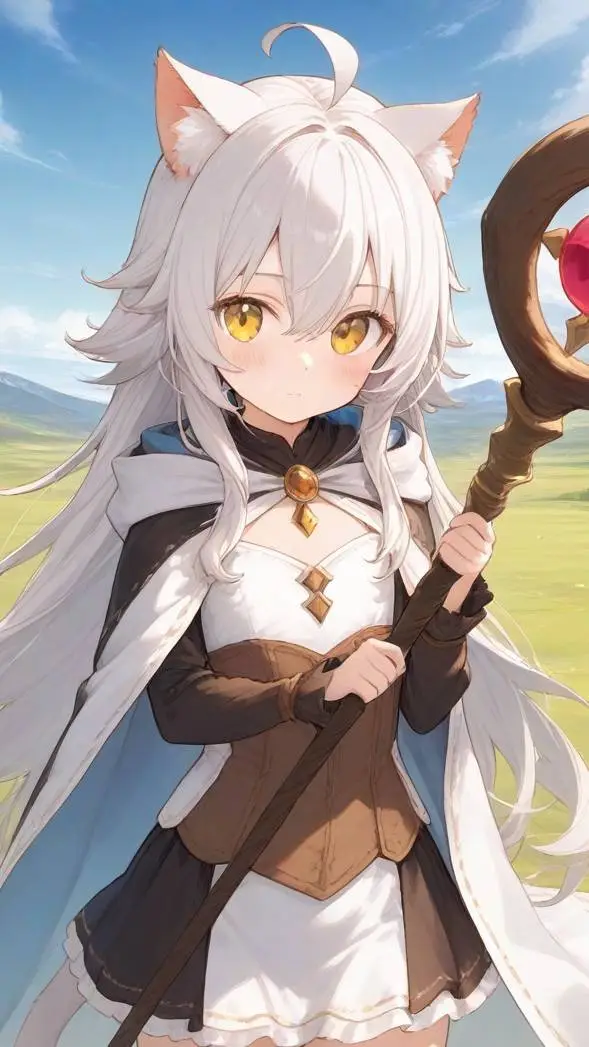ai character: Nekoha Riu background
