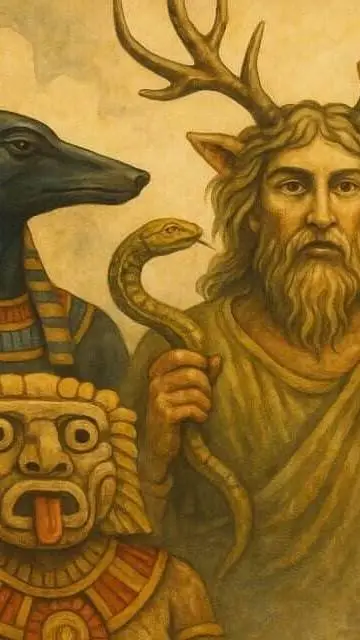 ai character: old gods  background