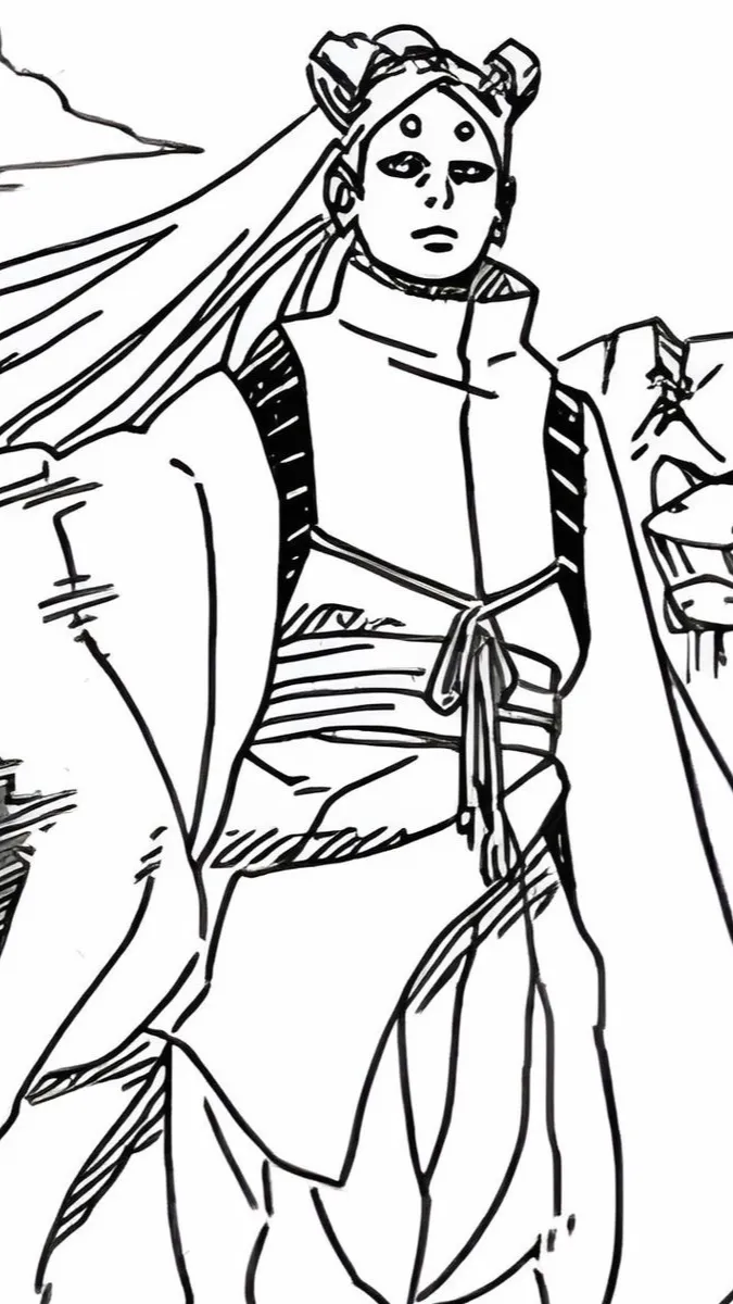 ai character: Momoshiki  background
