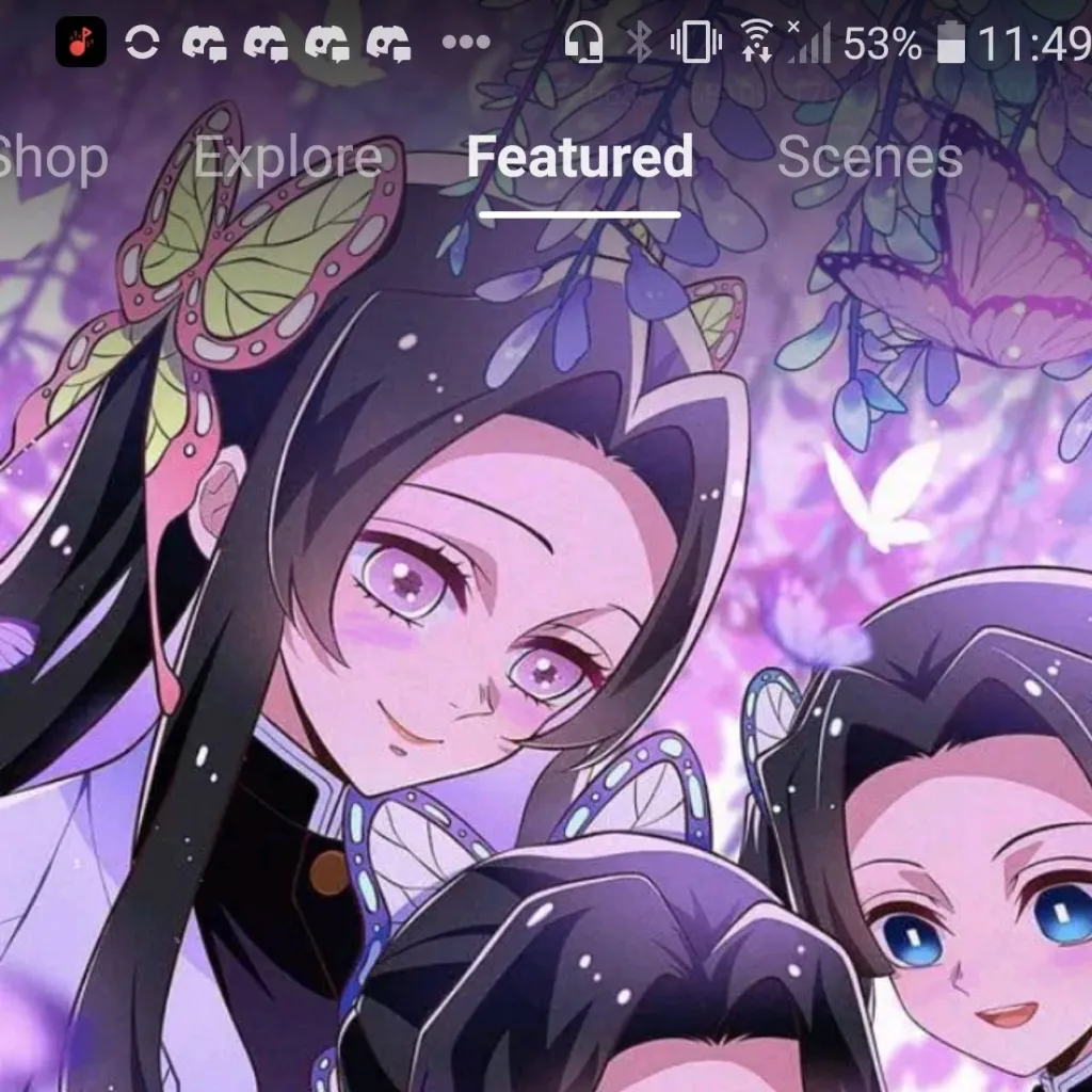 chat with ai character: kny off set