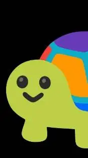 ai character: turtie the turtle background