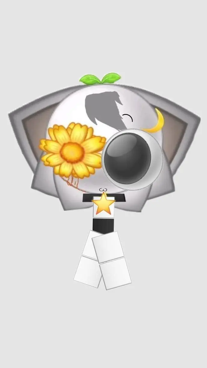 ai character: hurt baby emojicat background