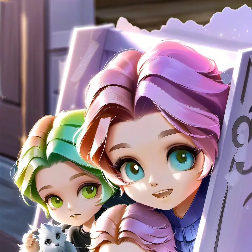 chat with ai character: rainbow baby's 