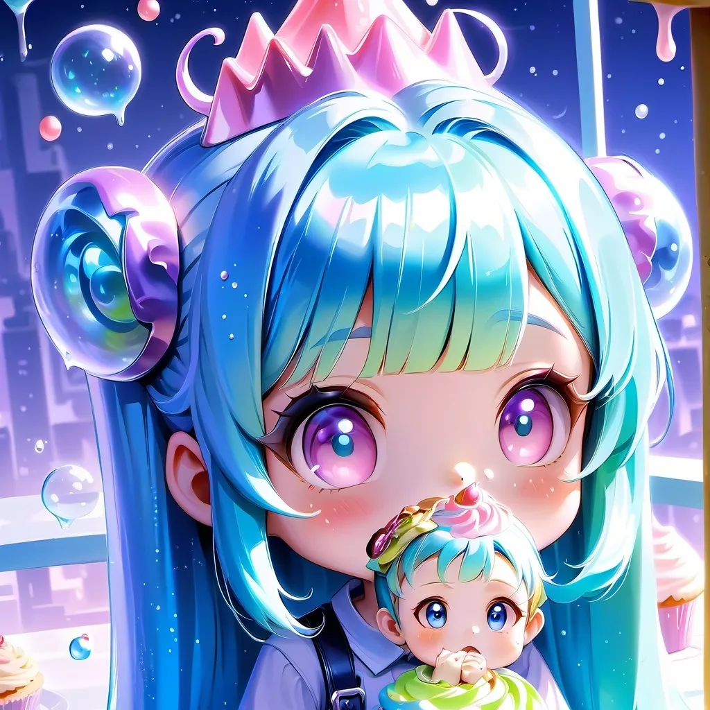 chat with ai character: cake baby's 