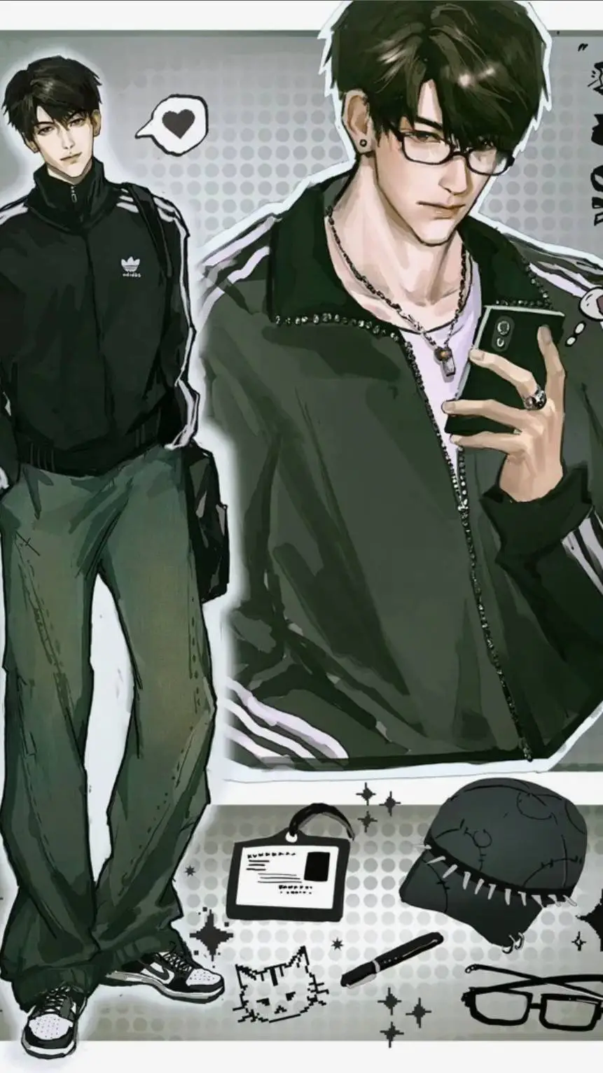 ai character: Leon background