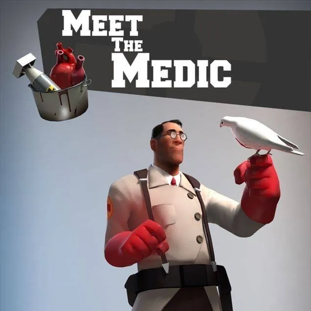 chat with ai character: Medic - TF2 -
