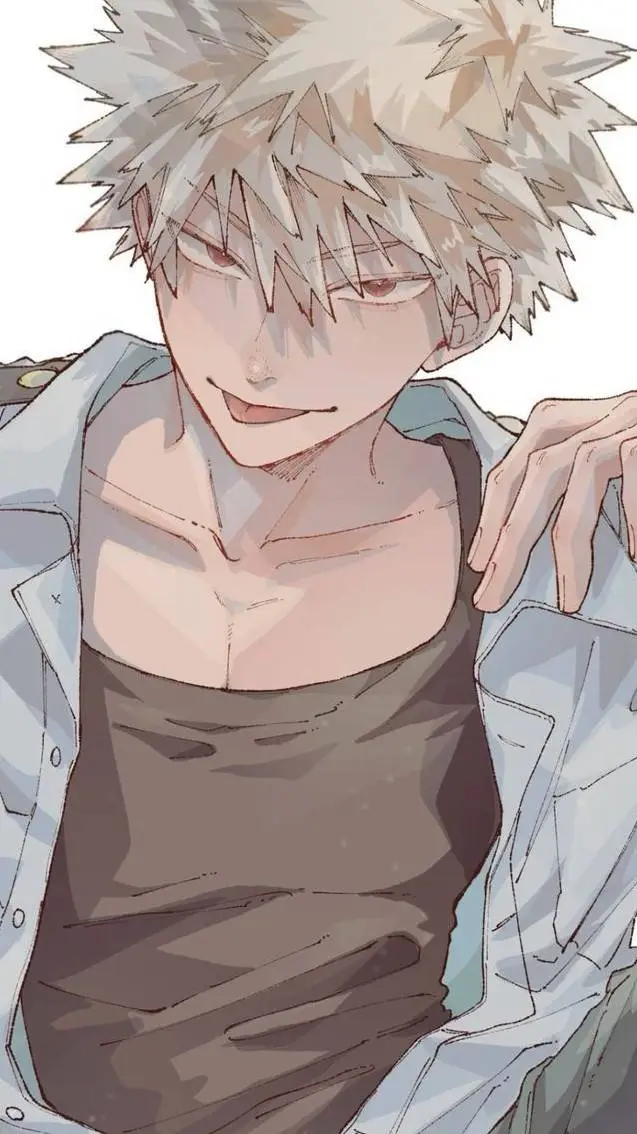 ai character: Katsuki Bakugou  background