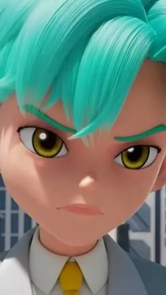 ai character: Crest  background