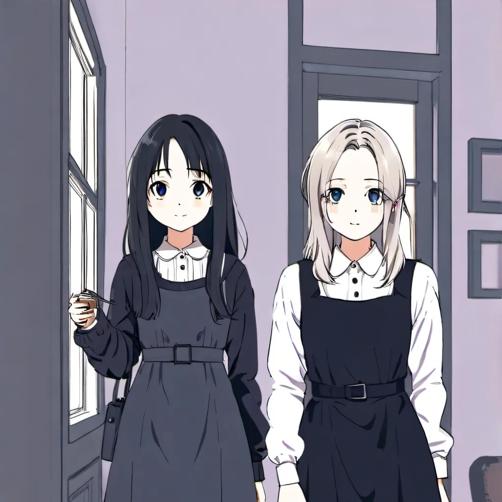 chat with ai character: Wednesday and Enid