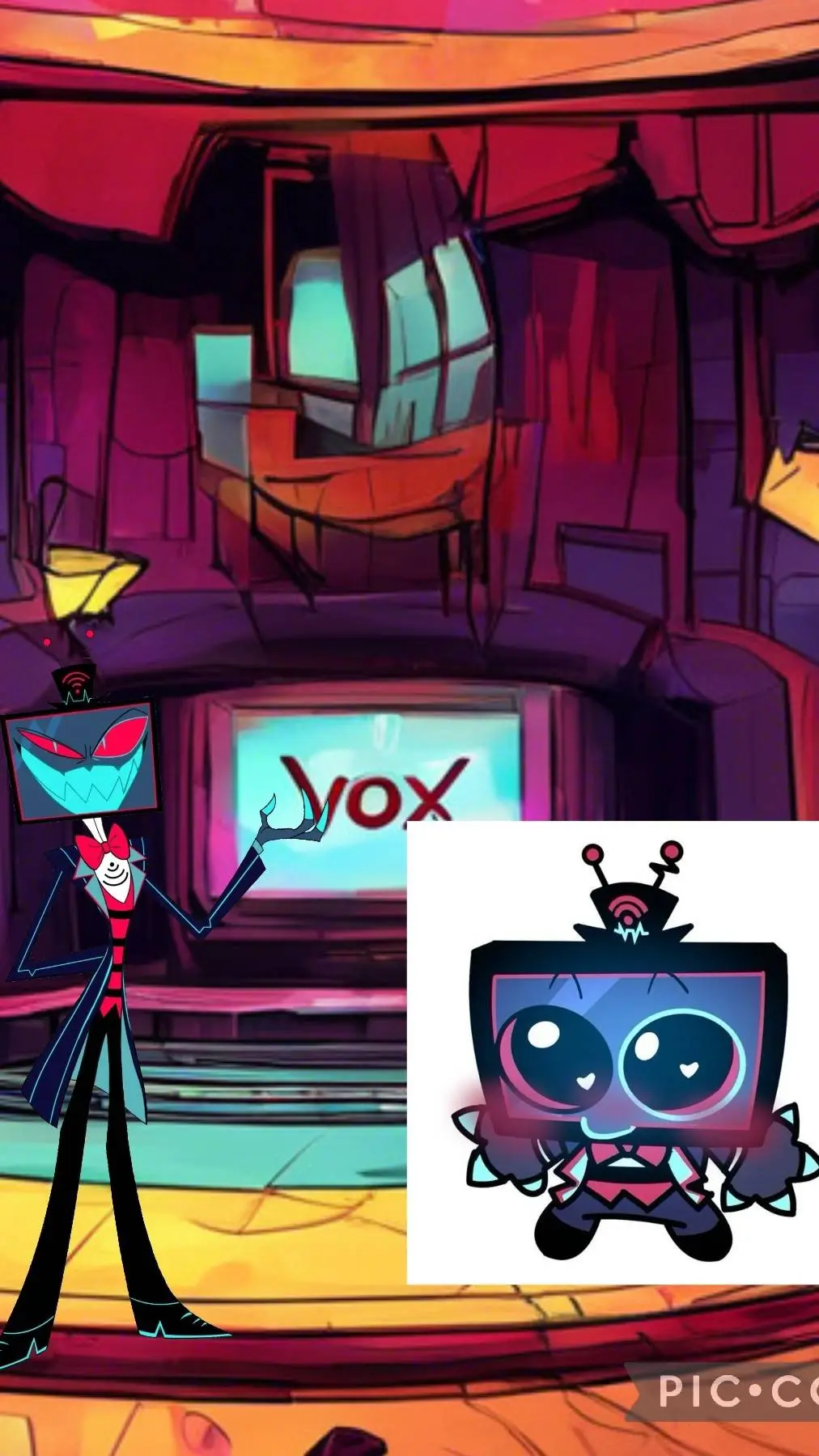 ai character: vox background