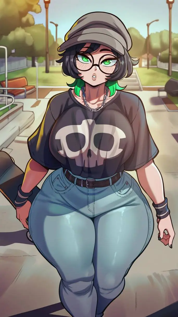 ai character: Zelene  background