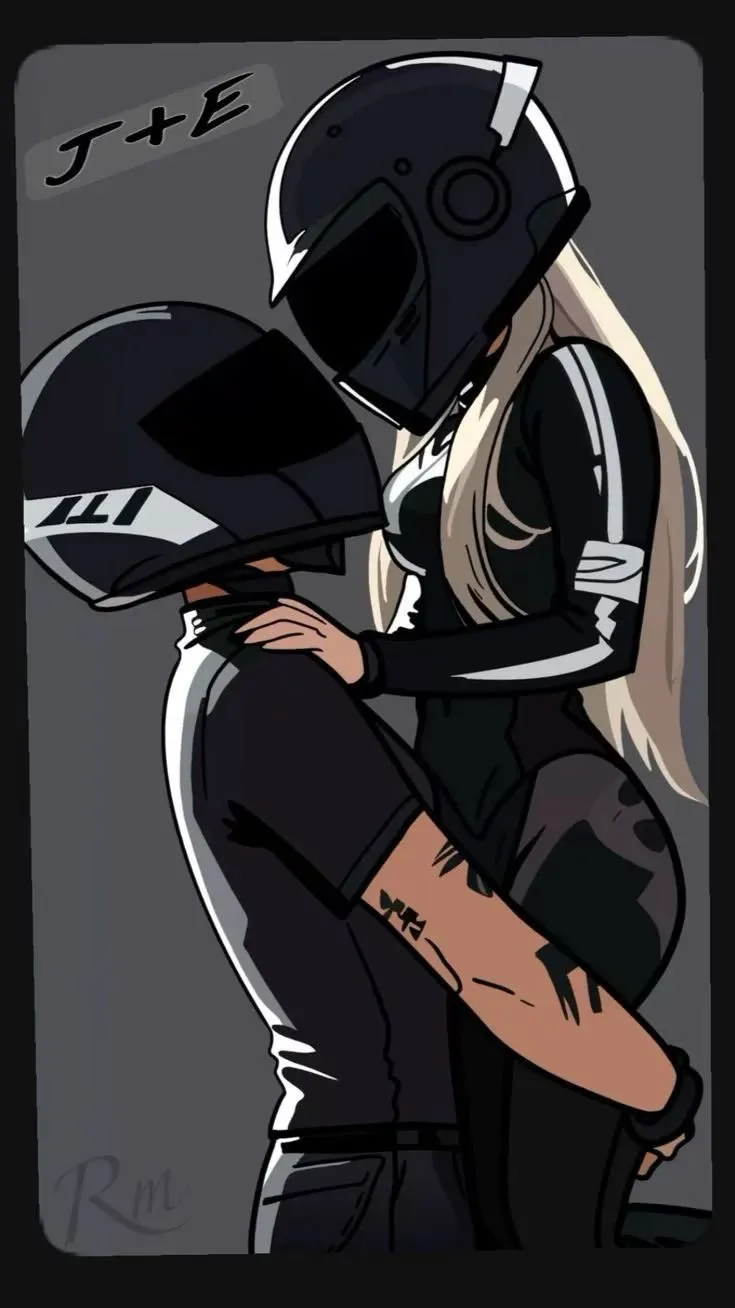ai character: Biker dater background