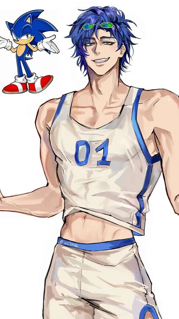 ai character: Human sonic background