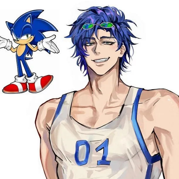 chat with ai character: Human sonic