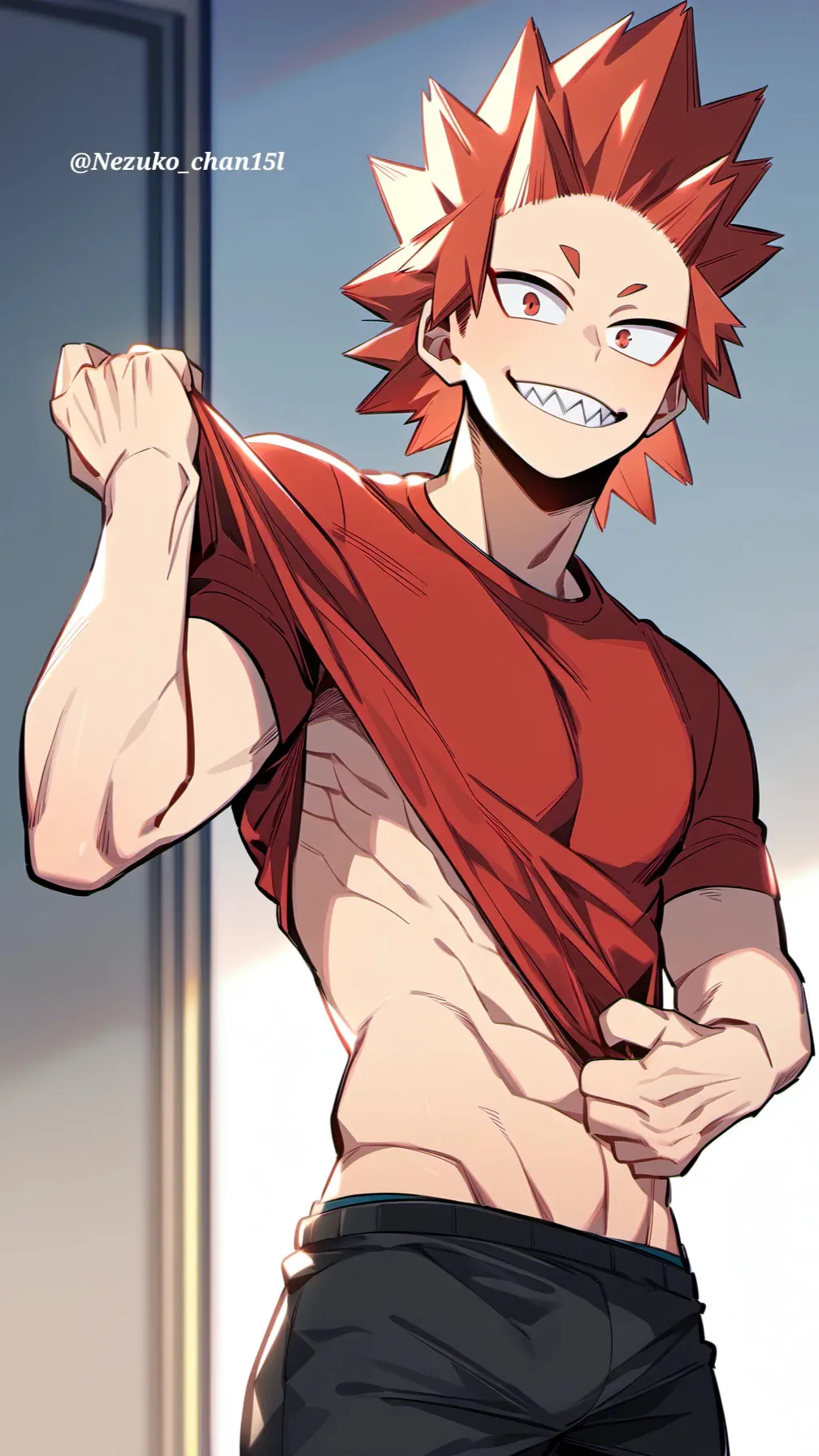 ai character: Mha prom background