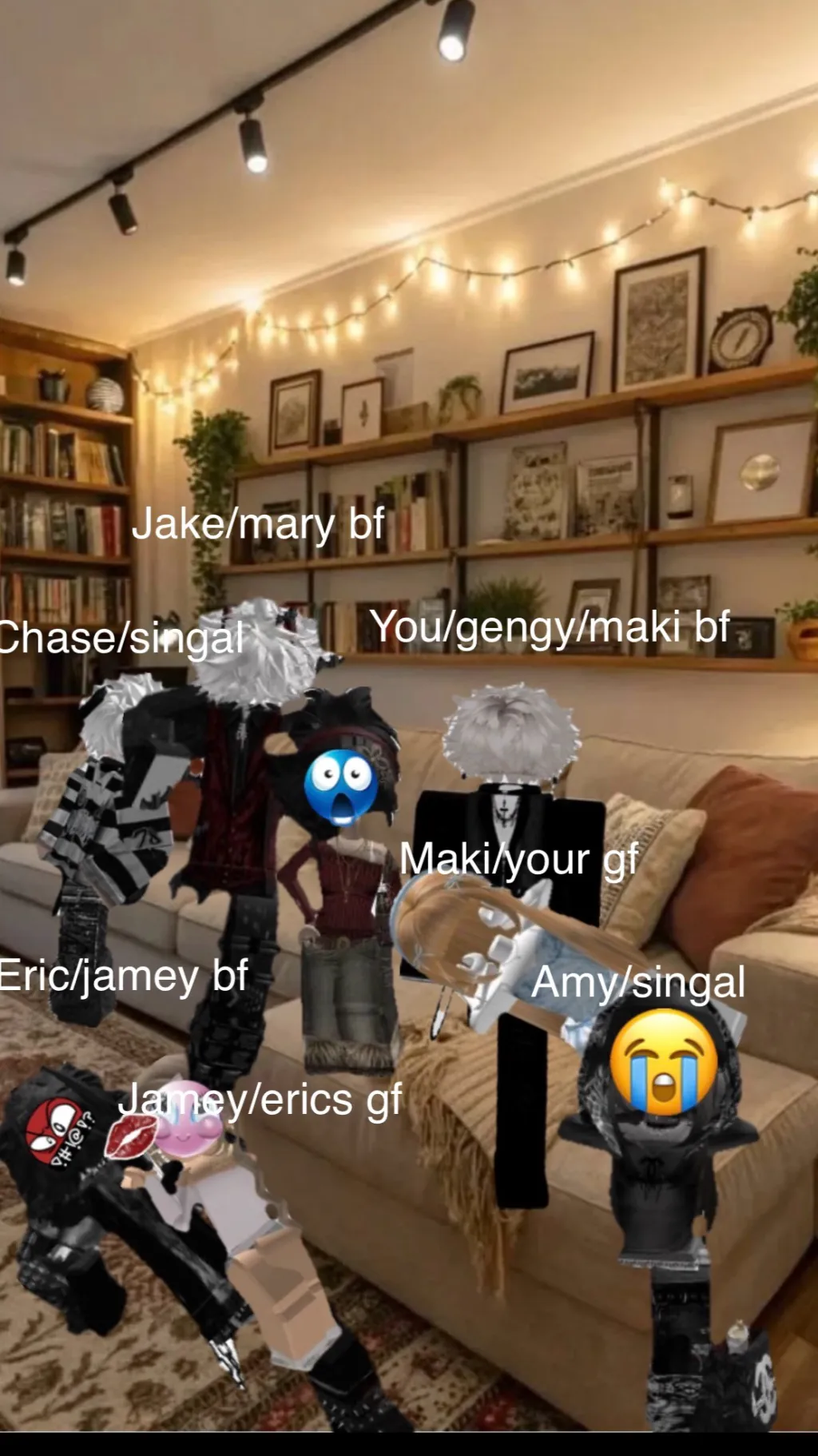 ai character: Roblox gc background