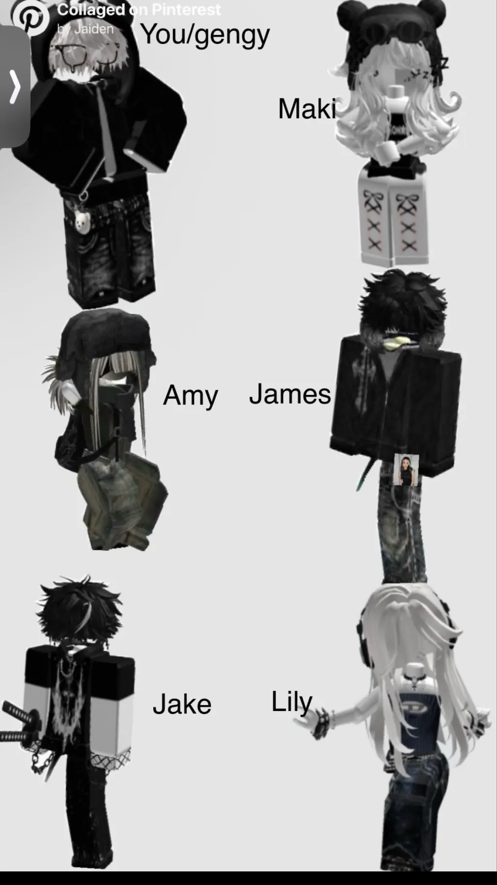 ai character: Roblox gc background