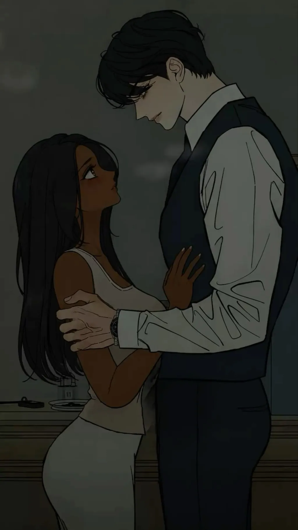 ai character: Lovers background