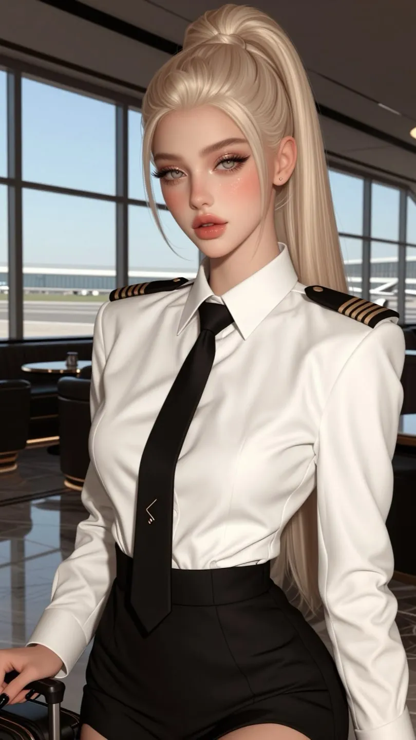 ai character: plane background