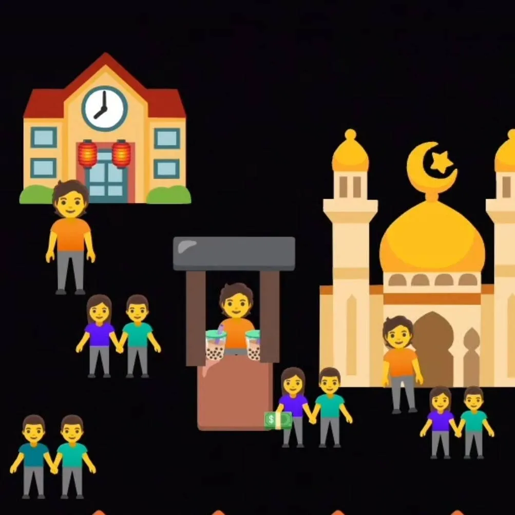 chat with ai character: ramadan's day