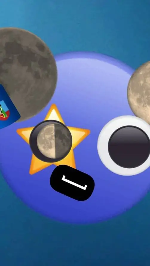 ai character: moonake background