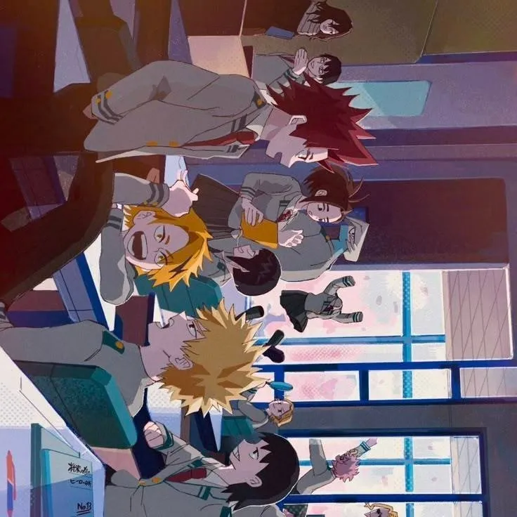 chat with ai character: Mha dorms! 