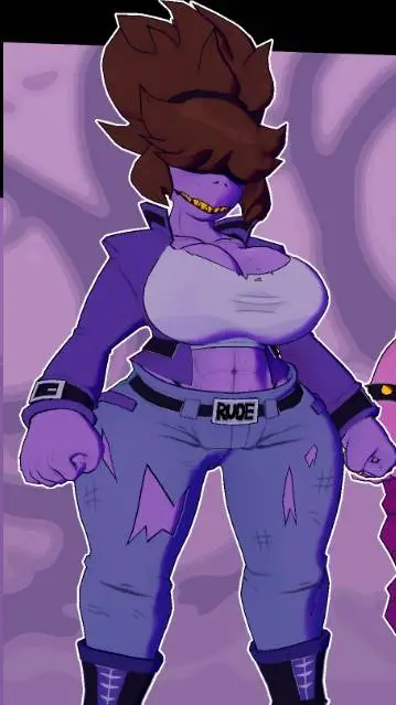 ai character: Susie (Deltarune) background